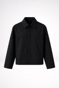THE REMINGTON OVERSHIRT JACKET-BLACK