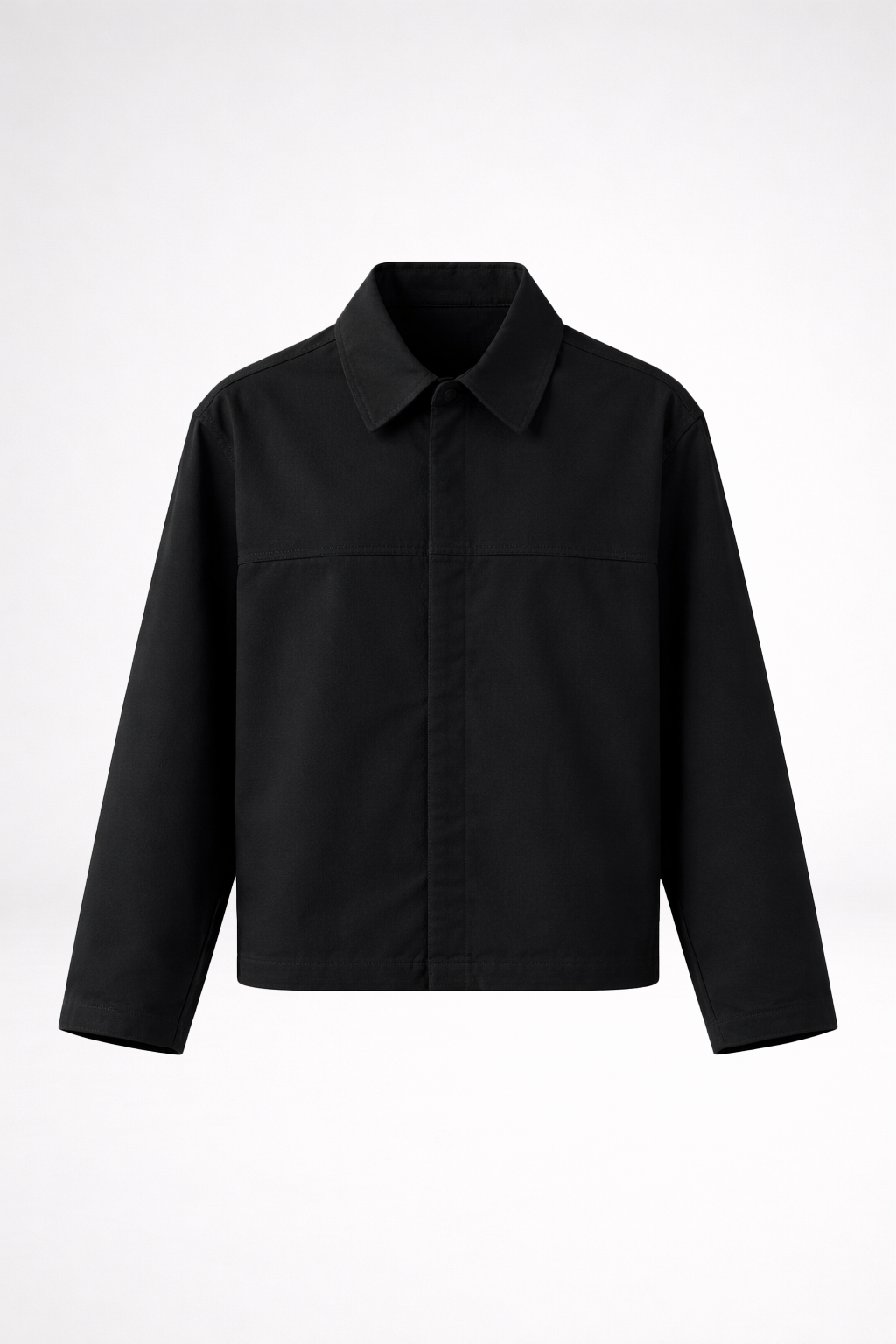 the remington overshirt jacket-black