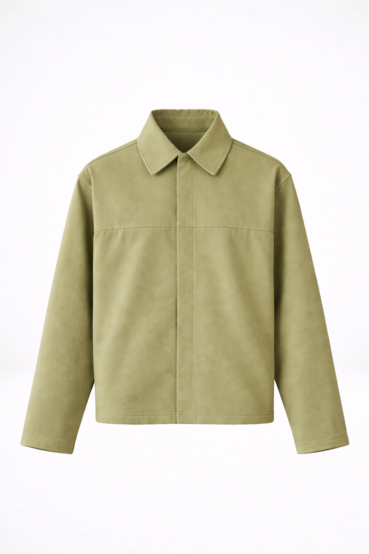 THE REMINGTON OVERSHIRT JACKET-AGAVE