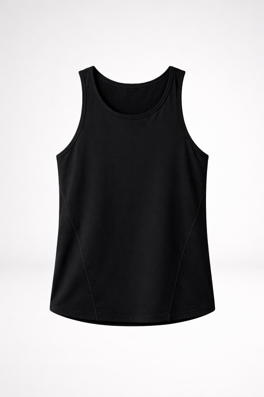 THE VERO TANK-BLACK
