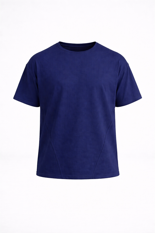 THE VERO BOXY TEE-AZUL