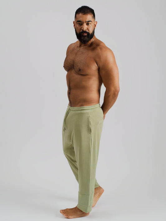 THE CASPIAN HAREM PANT-AGAVE