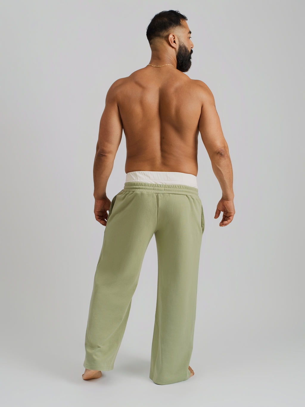 THE RONIN STRAIGHT-LEG JOGGER-AGAVE