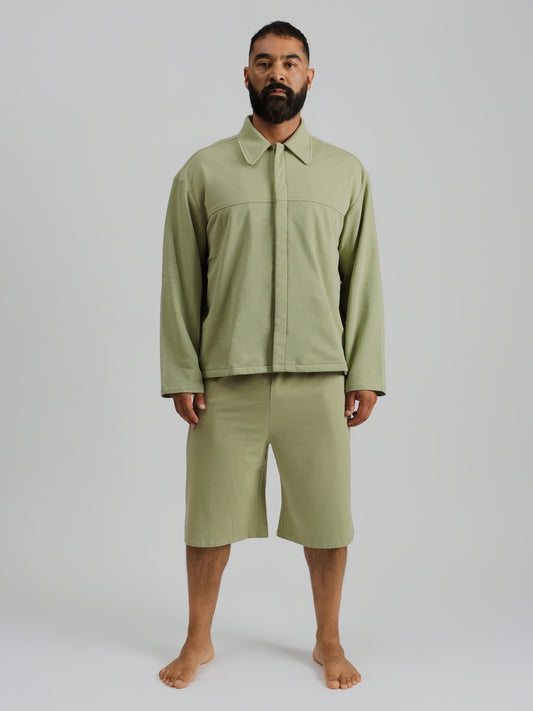 THE REMINGTON OVERSHIRT JACKET-AGAVE