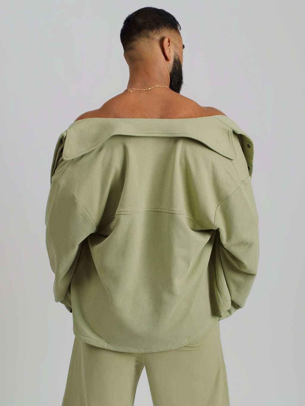 THE REMINGTON OVERSHIRT JACKET-AGAVE
