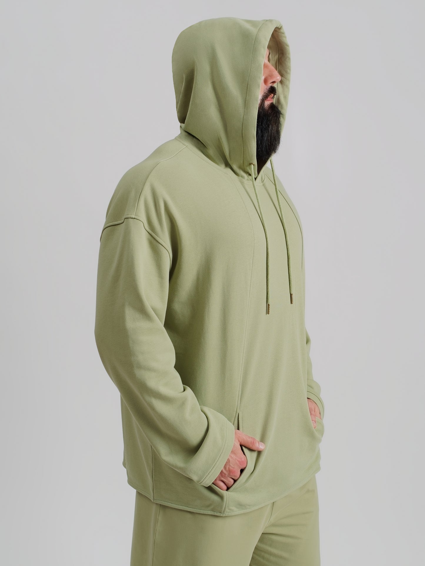 elysian relax hoodie-agave
