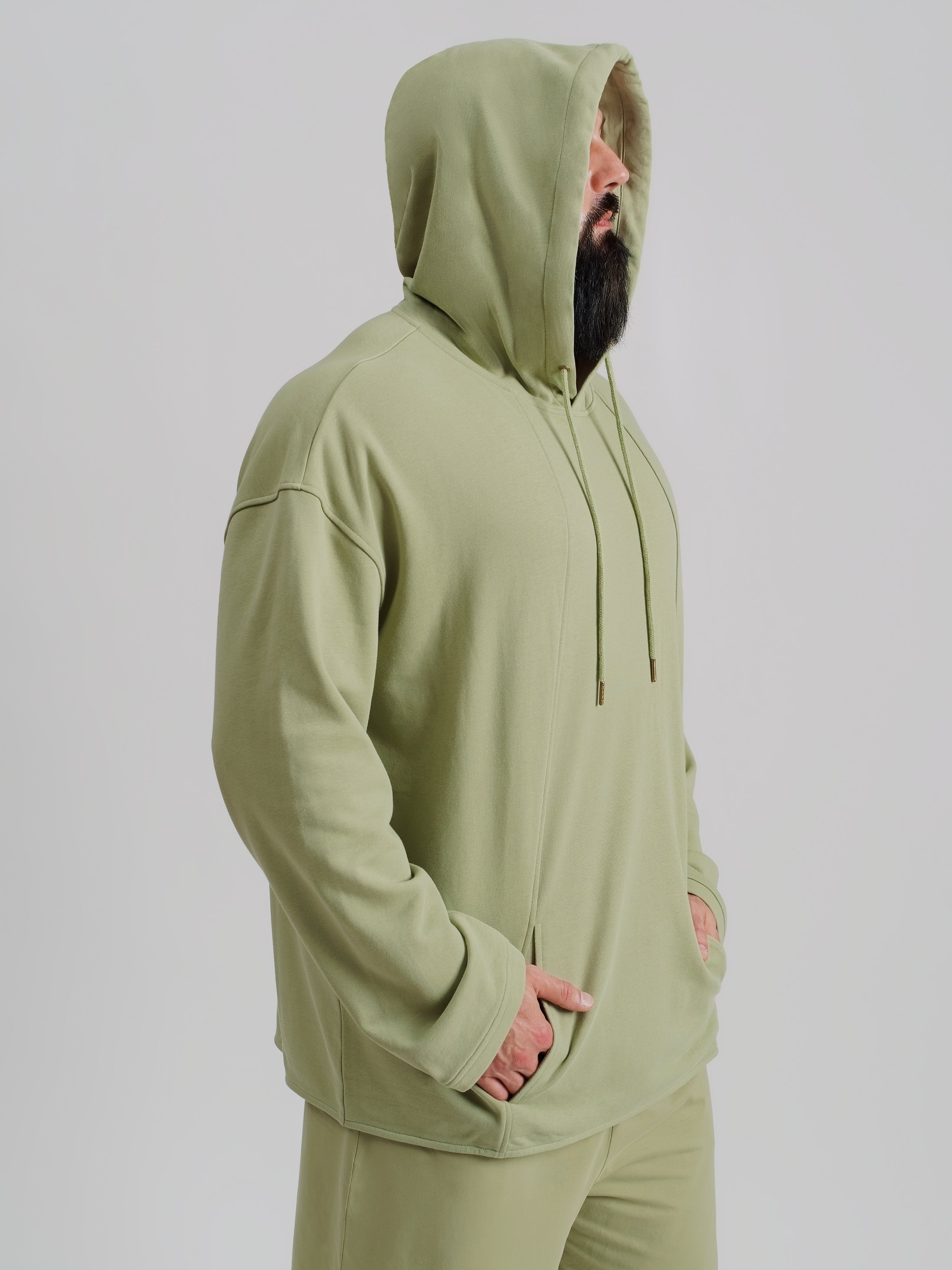 ELYSIAN RELAX HOODIE-AGAVE