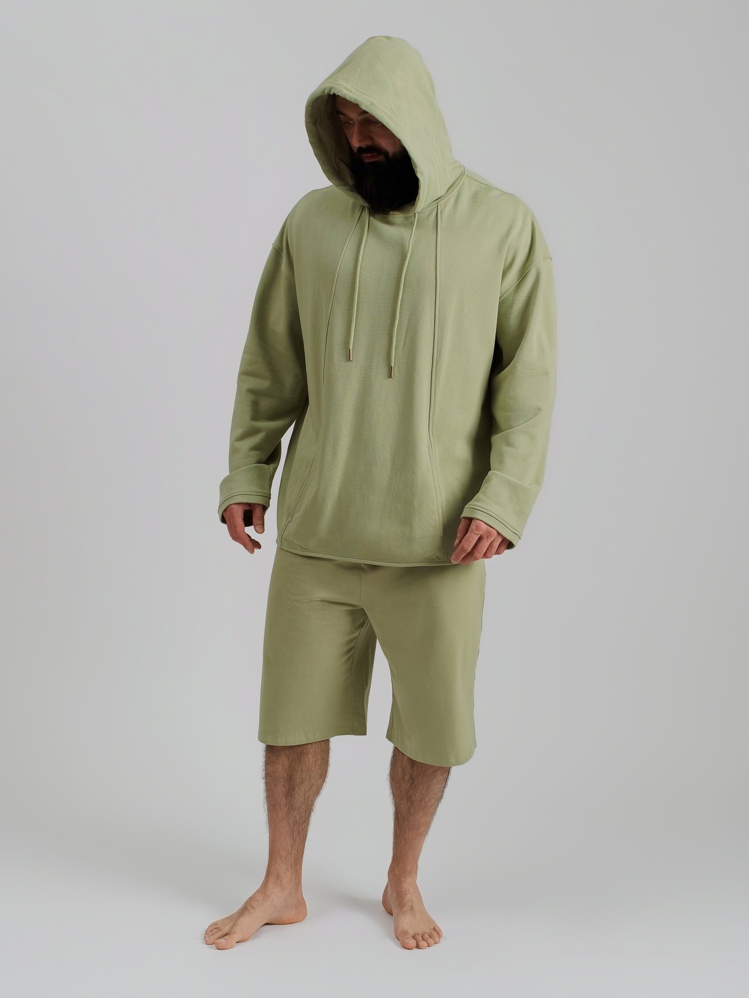 ELYSIAN RELAX HOODIE-AGAVE