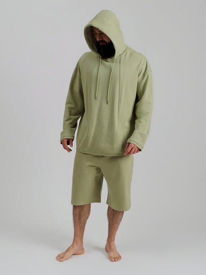 ELYSIAN RELAX HOODIE-AGAVE