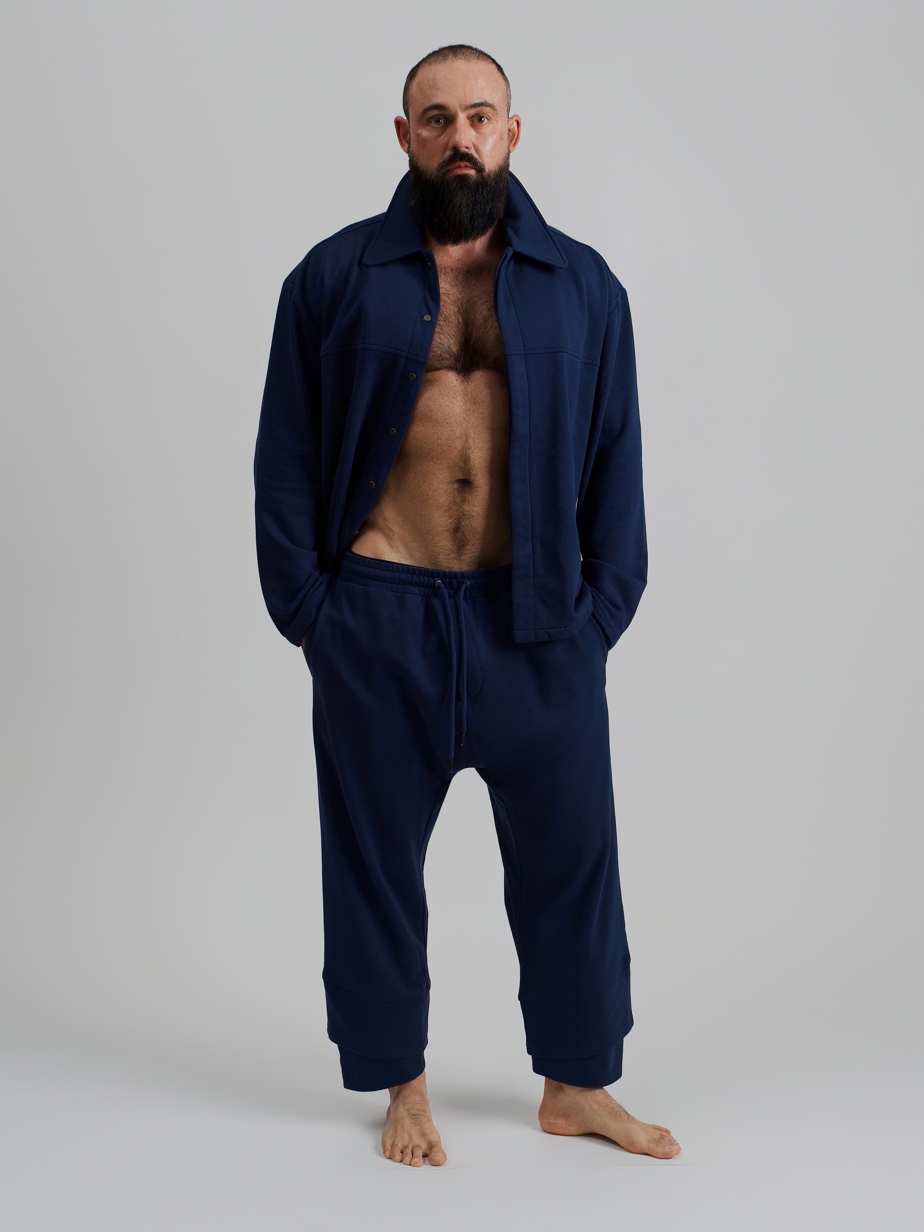 THE REMINGTON OVERSHIRT JACKET-AZUL