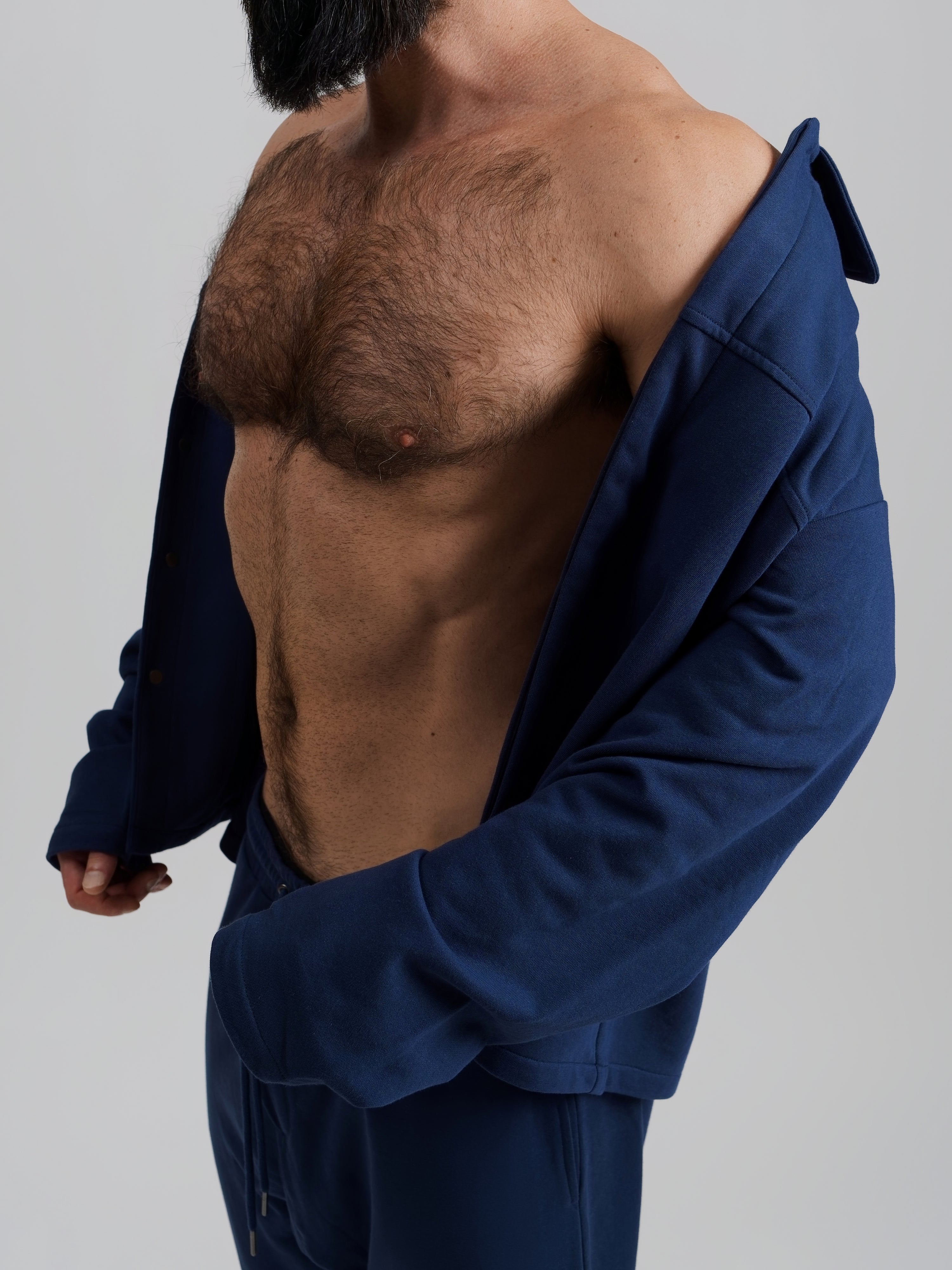 THE REMINGTON OVERSHIRT JACKET-AZUL