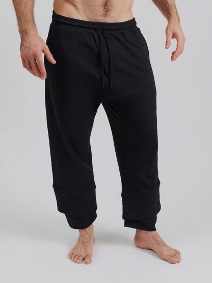 THE CASPIAN HAREM PANT-BLACK