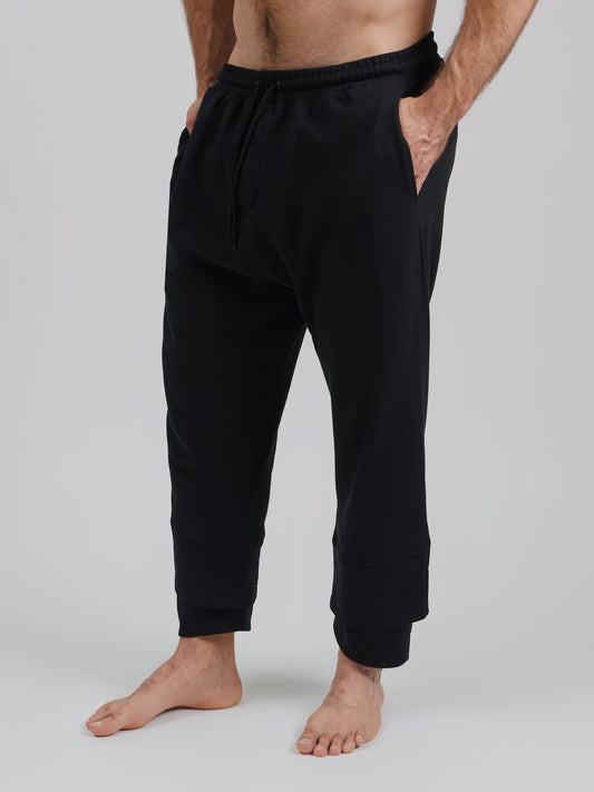 THE CASPIAN HAREM PANT-BLACK