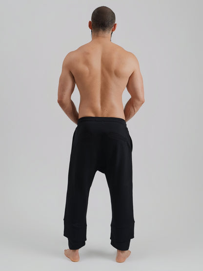 THE CASPIAN HAREM PANT-BLACK