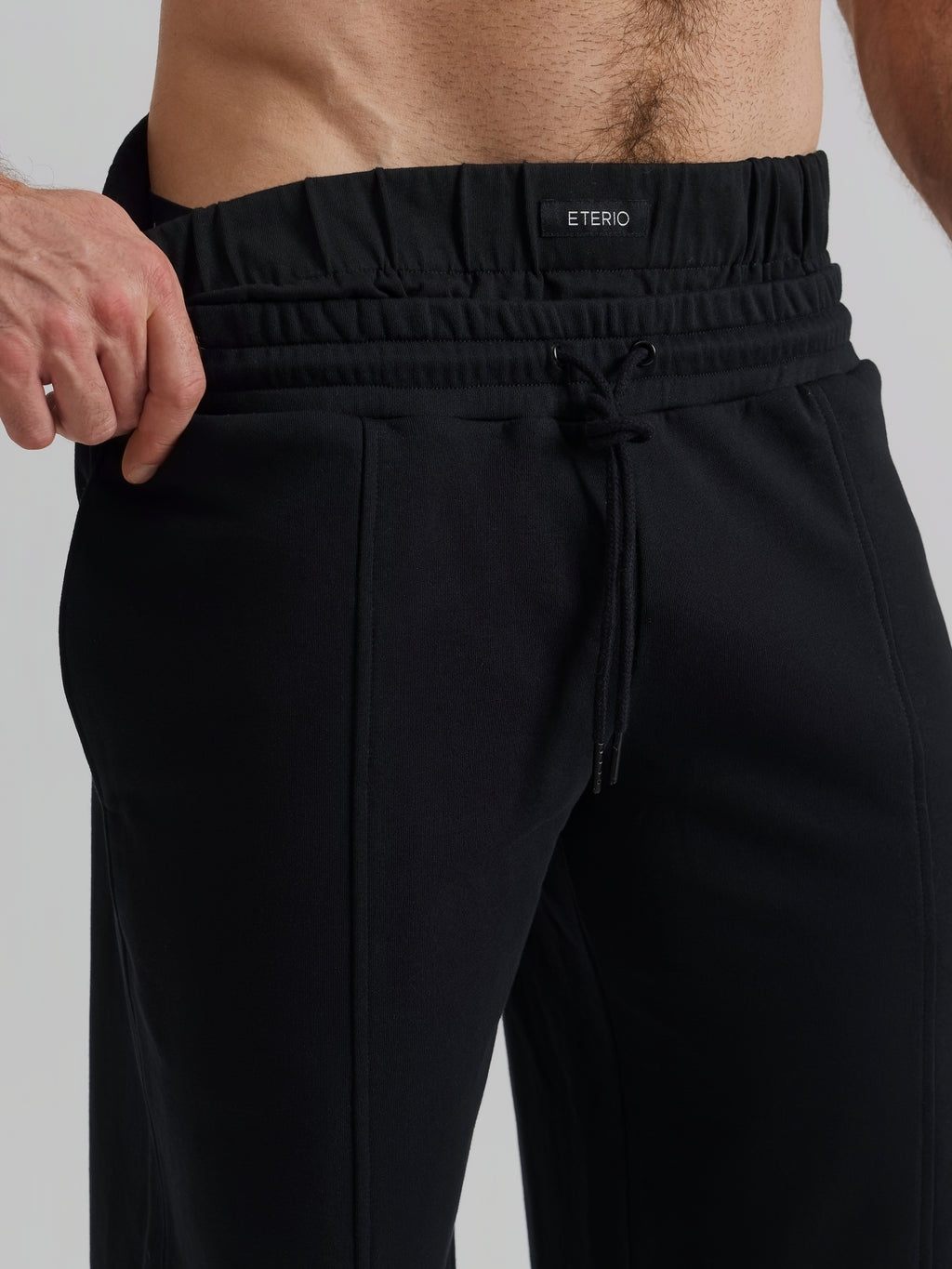 THE CASPIAN HAREM PANT-BLACK