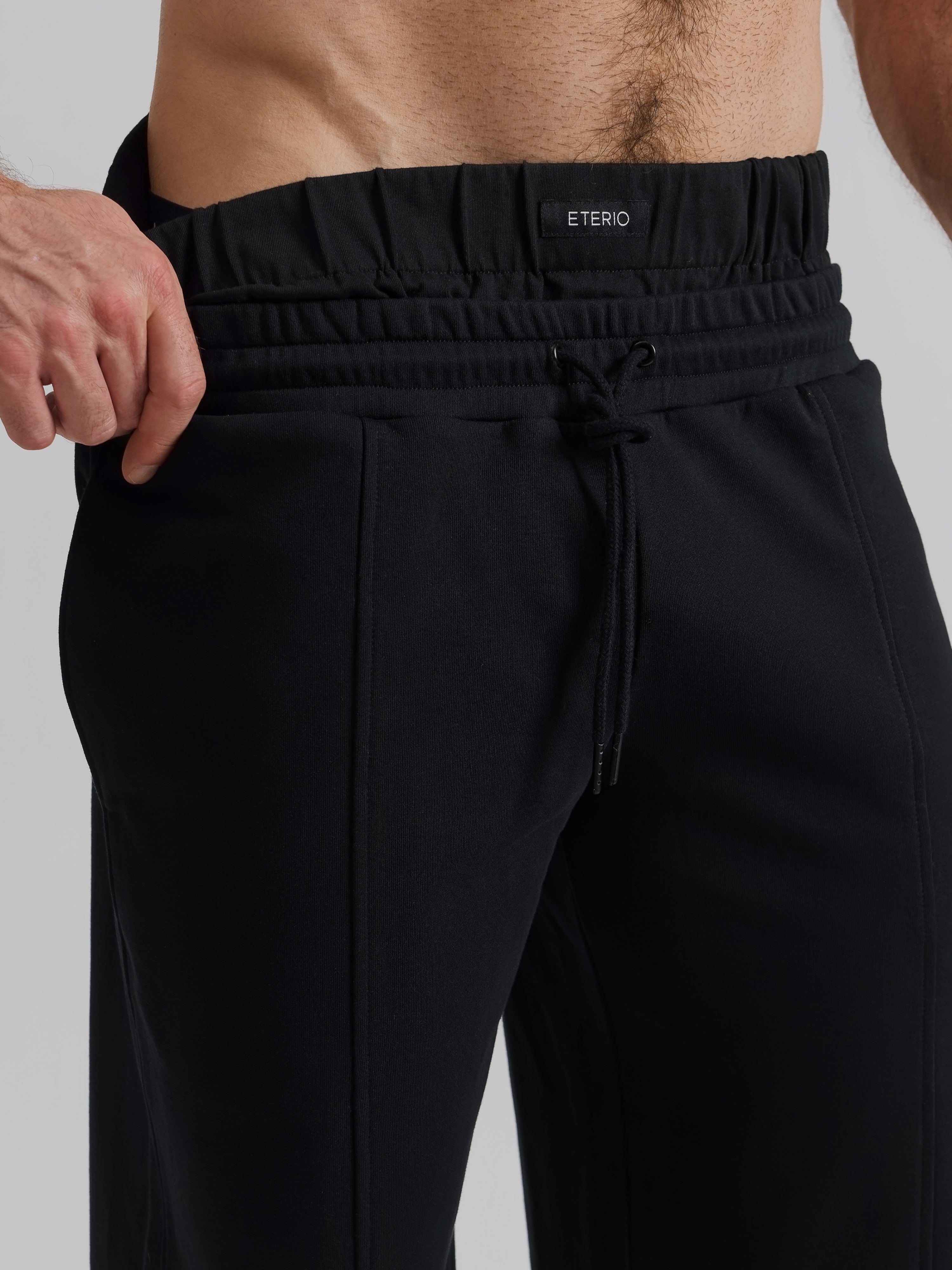 THE CASPIAN HAREM PANT-BLACK