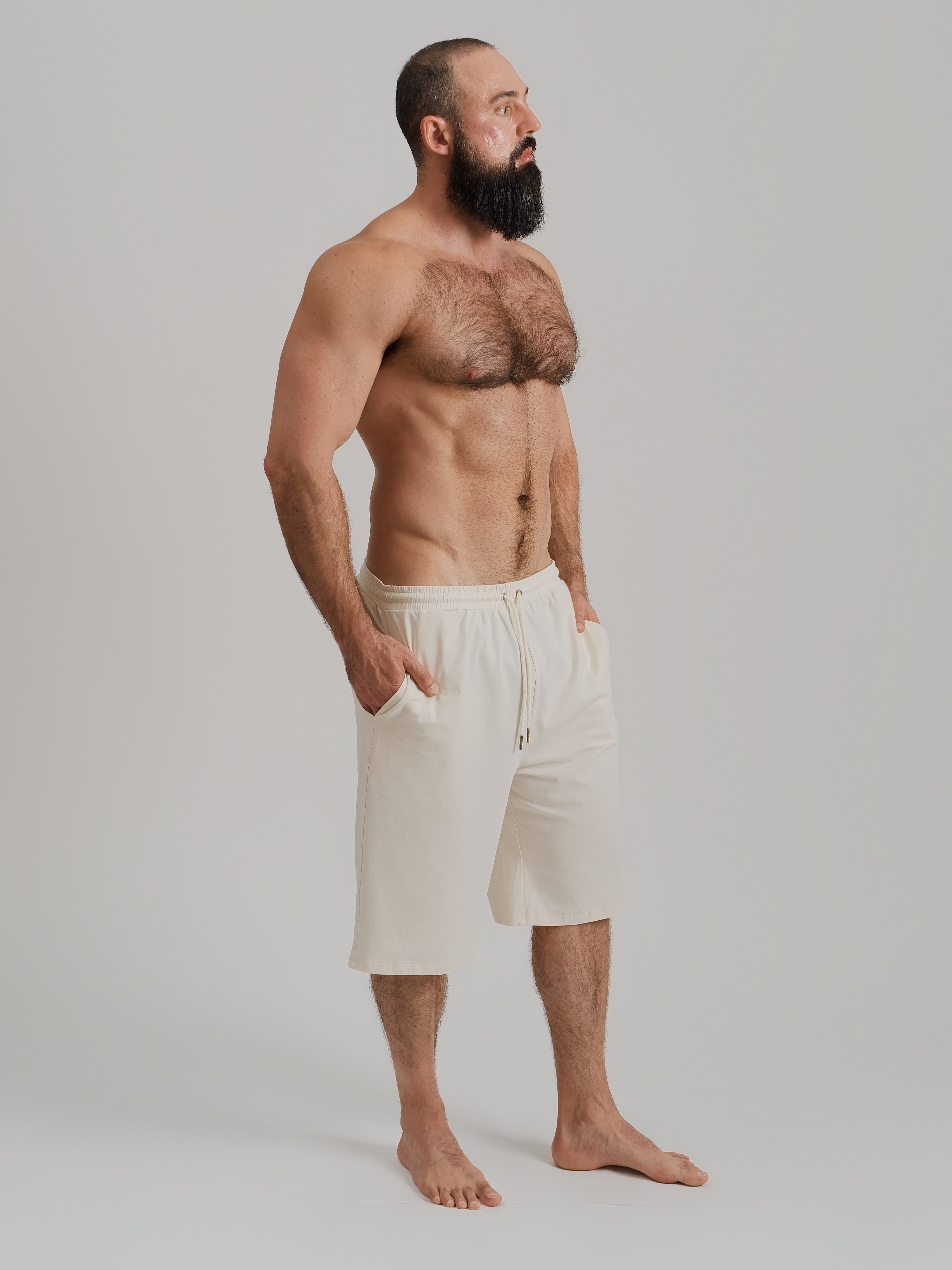 THE ORION SHORT-CREAM