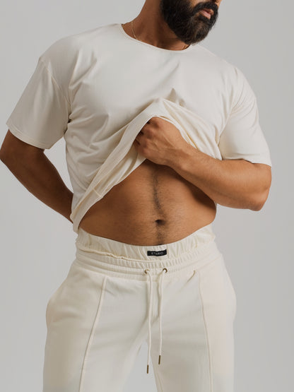 THE VERO BOXY TEE-CREAM