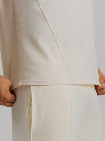 THE VERO BOXY TEE-CREAM