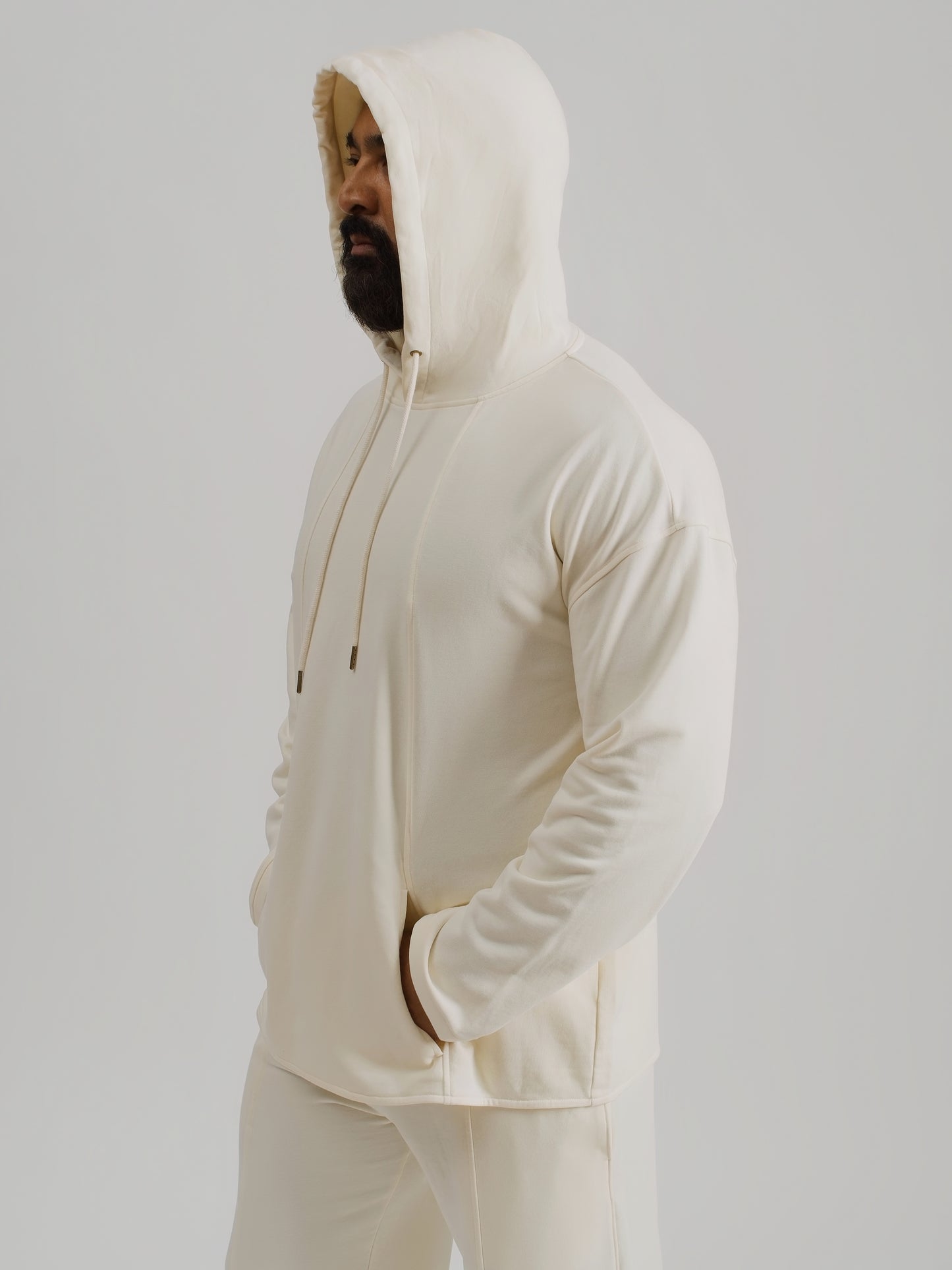 elysian relax hoodie-cream