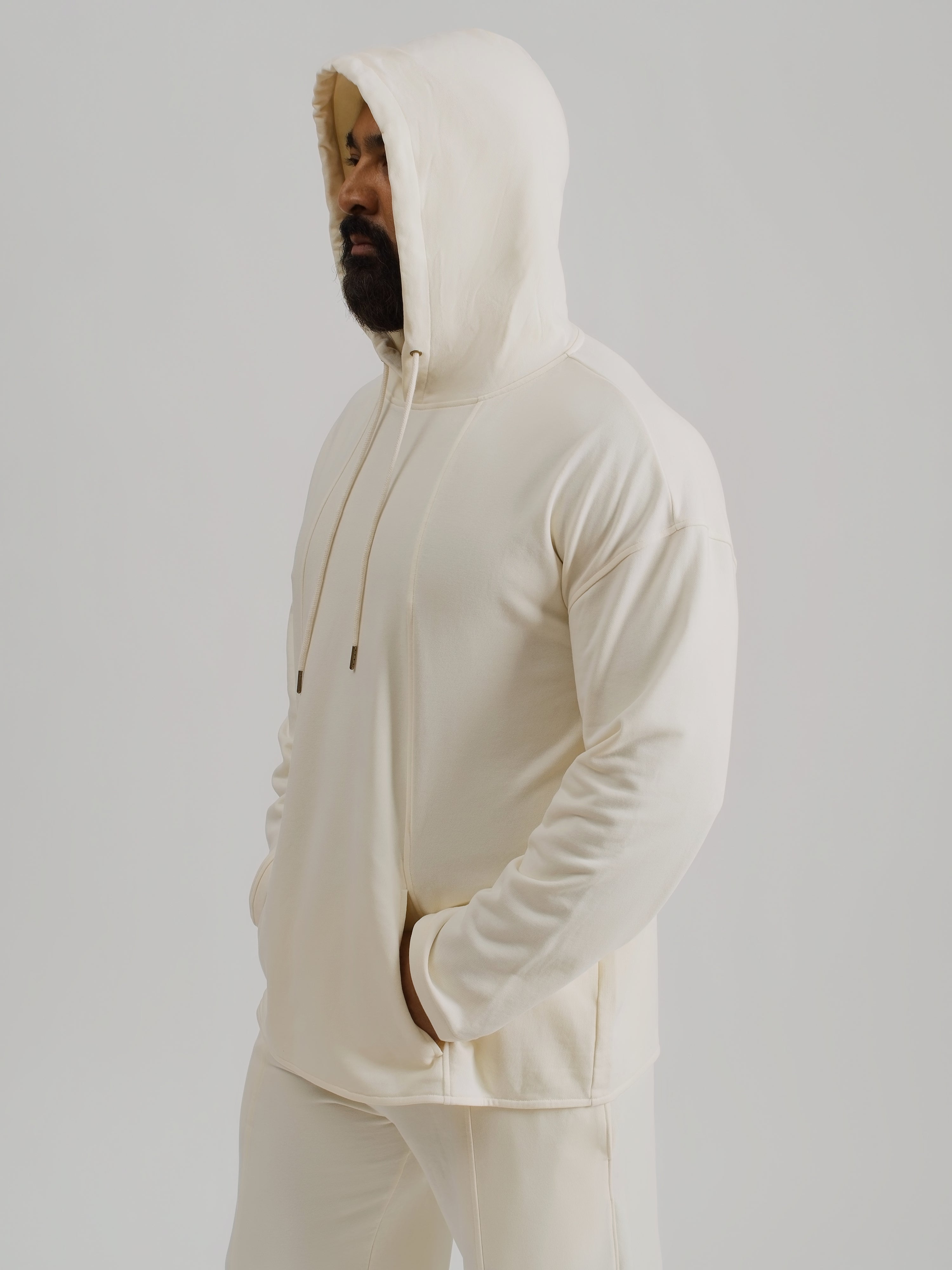 ELYSIAN RELAX HOODIE-CREAM