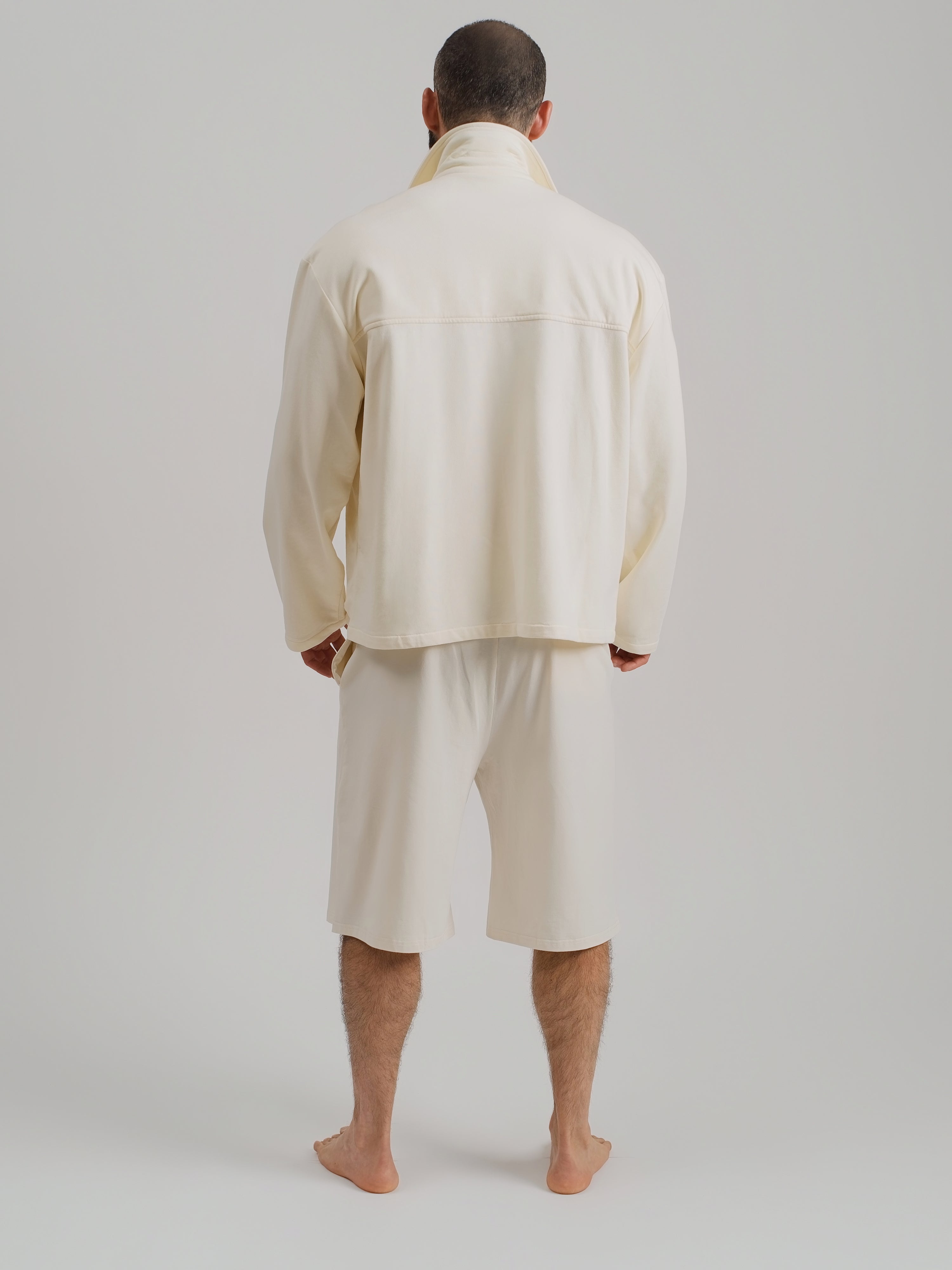 THE REMINGTON OVERSHIRT JACKET-CREAM