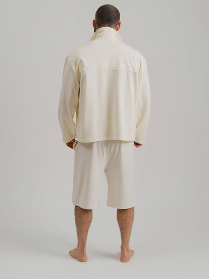 THE REMINGTON OVERSHIRT JACKET-CREAM