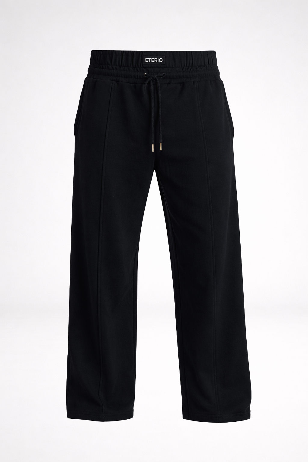 THE RONIN STRAIGHT LEG JOGGER-BLACK