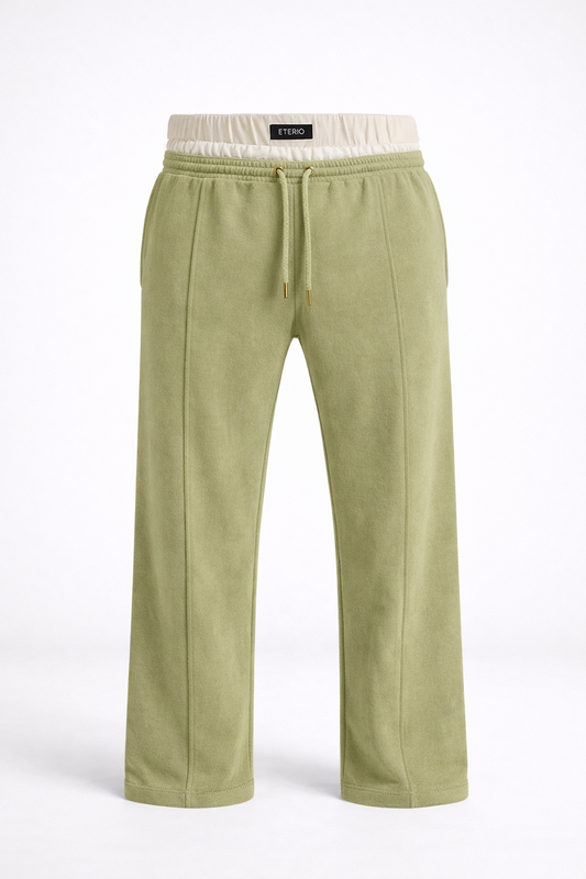 THE RONIN STRAIGHT-LEG JOGGER-AGAVE